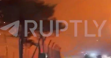 Турецкая Анталья в огне ВИДЕО