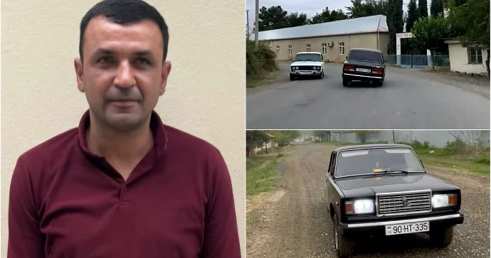 Ağdamda “07” ilə “avtoş”luq edib videolarını yayan sürücü 20 gün HƏBS OLUNDU VİDEO