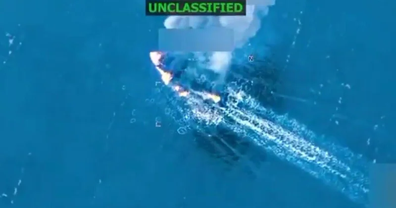 США нанесли удар по очередному катеру с наркотиками ВИДЕО