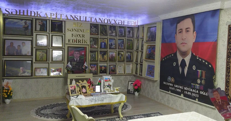 Bir qərinəyə sığan qəhrəmanlıq dastanı şəhid kapitan Xəlfəli Sultanovun ömür yolu