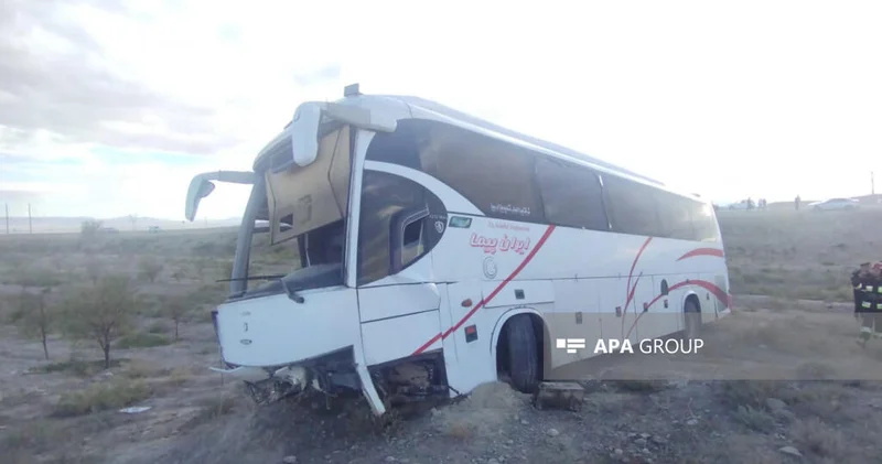 Автобус сорвался в овраг в Нахчыване много пострадавших ФОТО