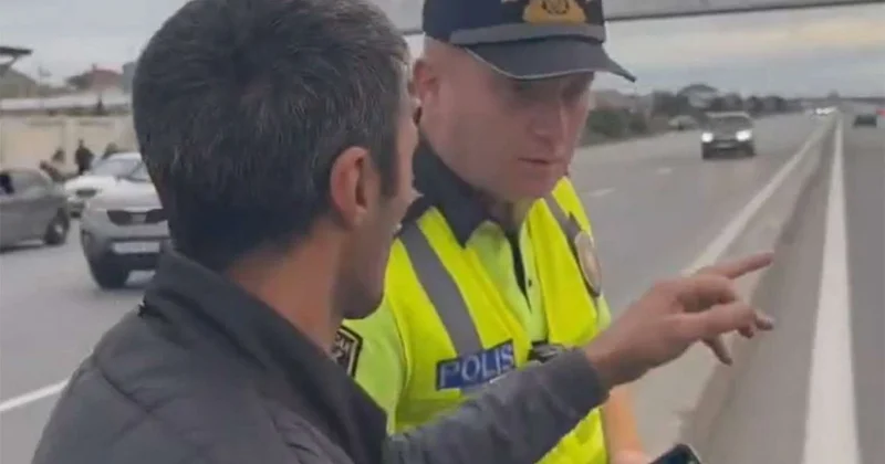Polis onları cərimələdi VİDEO
