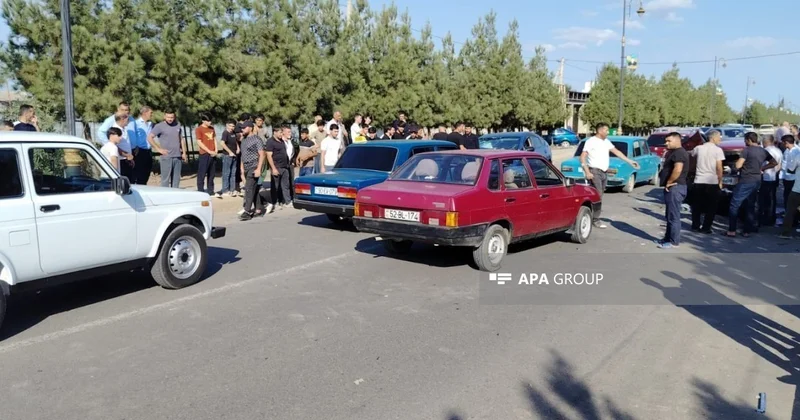 В Джалилабаде произошла цепная авария, пострадали 3 человека ФОТО