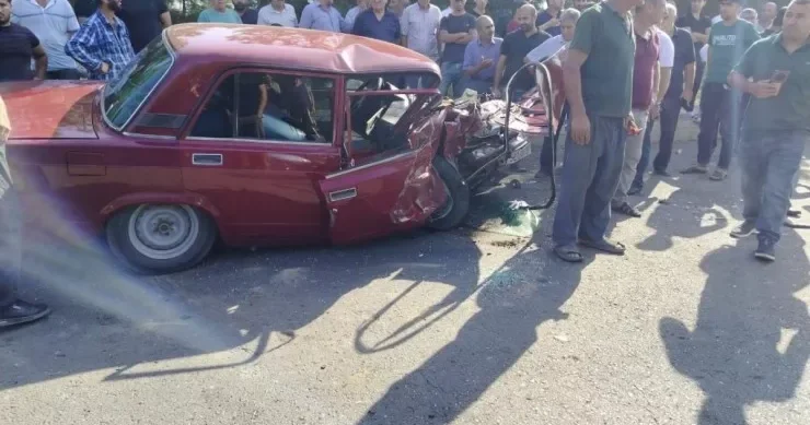 Cəlilabadda zəncirvarı qəza Yaralananlardan ikisi azyaşlıdır
