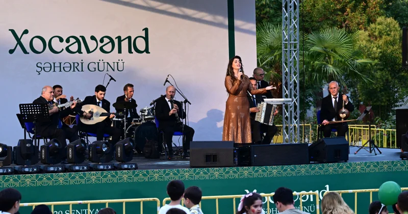 Xocavənddə ilk dəfə keçirilən Şəhər Günü bayram konserti ilə davam edib