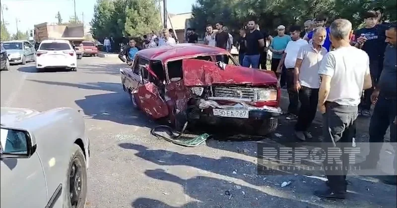 В массовом ДТП в Джалилабаде пострадали трое, включая ребенка