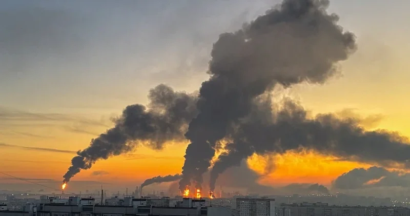 Ukrayna ordusu Moskvadakı neft müəssisəsinə zərbə endirdi