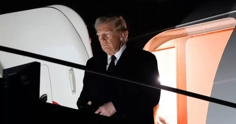 Трамп вернулся в Вашингтон раньше срока Белый дом молчит о причинах