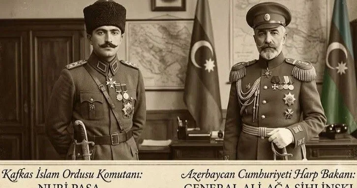 Bakıda ermənilərlə birgə vuruşan və əsir alınan iranlılar...