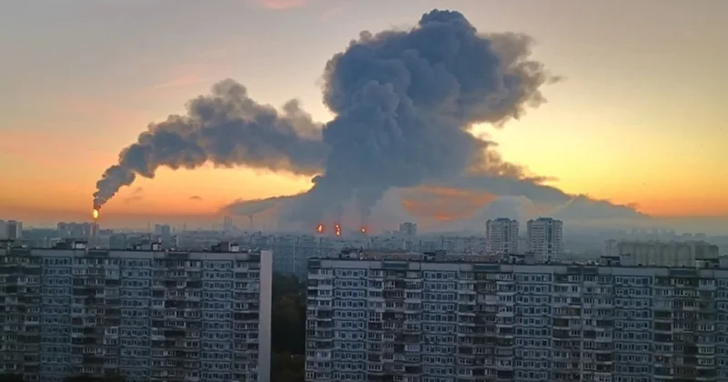 Moskvaya ən kütləvi dron hücumu olub: Ölənlər var Video