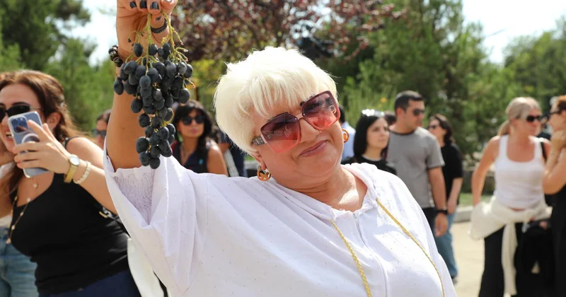 Üzüm, şərab və musiqi Şamaxıda festival belə başa çatdı FOTO
