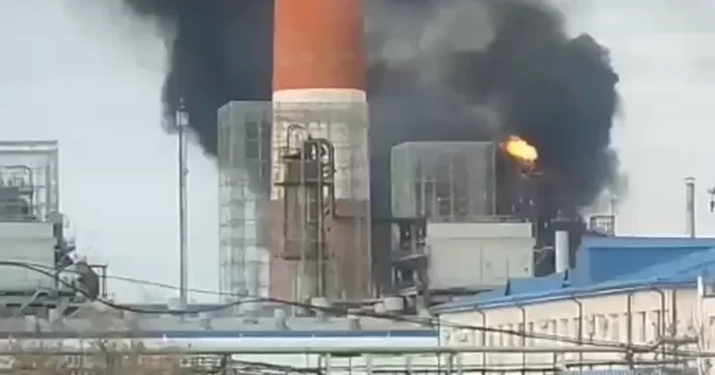 В России снова загорелся завод Газпрома Minval Politika