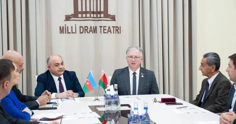 Azərbaycan ilə Belarus teatrları arasında qarşılıqlı inteqrasiya və müasir texnologiyaların tətbiqi müzakirə edilib