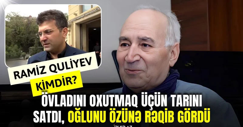 Hərbçi əmisi taleyini dəyişdi, övladını oxutmaq üçün tarını satdı, oğlunu özünə rəqib gördü VİDEO