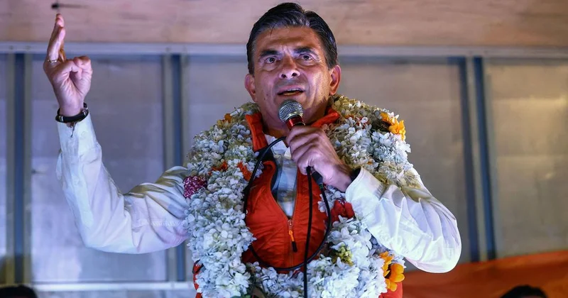 Boliviyada keçirilən prezident seçkilərində Rodriqo Paz qalib gəlib