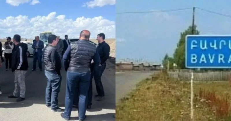 В Армении дальнобойщики перекрыли межгосударственные дороги, ведущие к границе Грузии видео