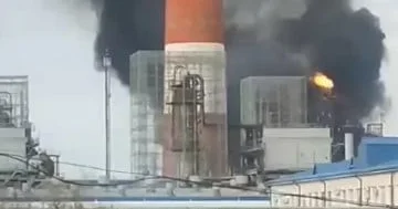 В Оренбурге вновь загорелся газоперерабатывающий завод