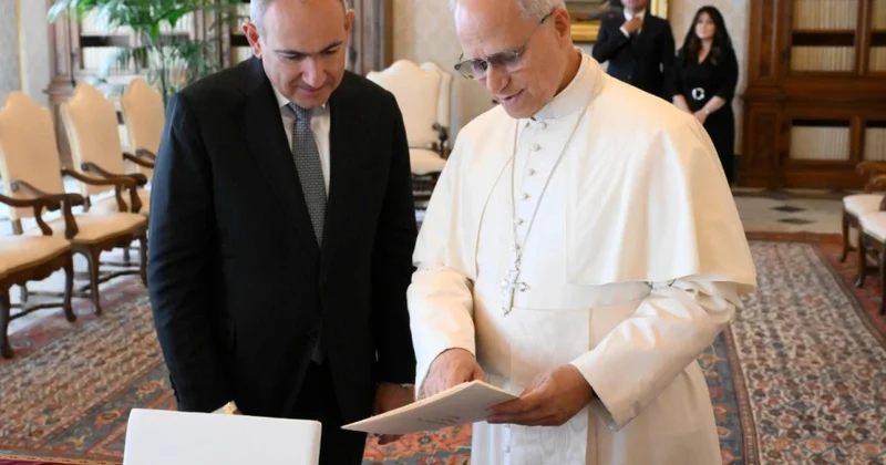 Papa Leo ilə Nikol Paşinyanın görüşündə Cənubi Qafqazda davamlı sülhün vacibliyindən bəhs olunub