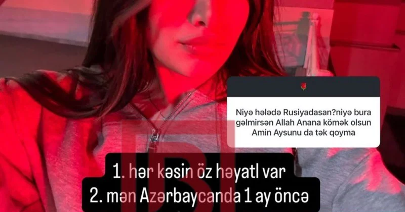Rəqsanənin qızından iradlara CAVAB: “Orada olsam da, əlimdən heç nə gəlmir” FOTO