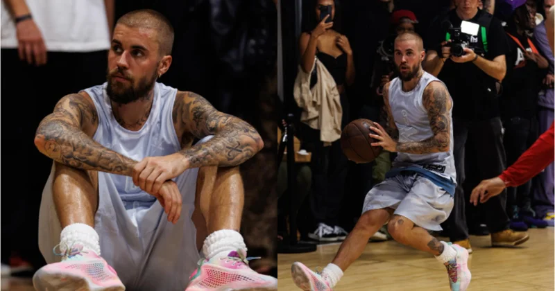 Castin Biber bu dəfə basketbol meydanında parladı VİDEO