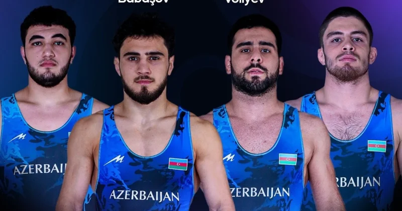 Azərbaycanın yunan Roma güləşçisi dünya çempionatının yarımfinalına yüksəlib