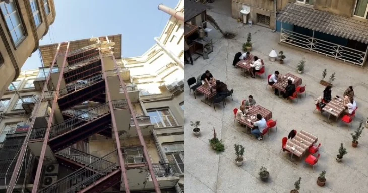 Bakının mərkəzində “Gizli çayxana” var... VİDEO