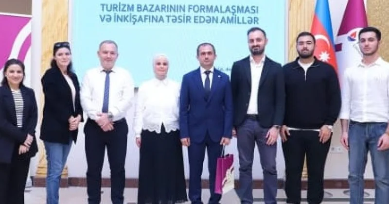 Coğrafiyaçı alim turizm üzrə təhsil alan tələbələr üçün mühazirə söyləyib