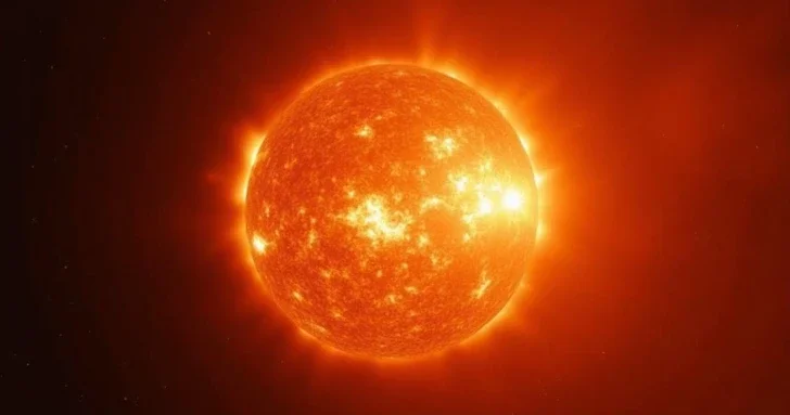 На Солнце произошла вспышка предпоследнего класса мощности