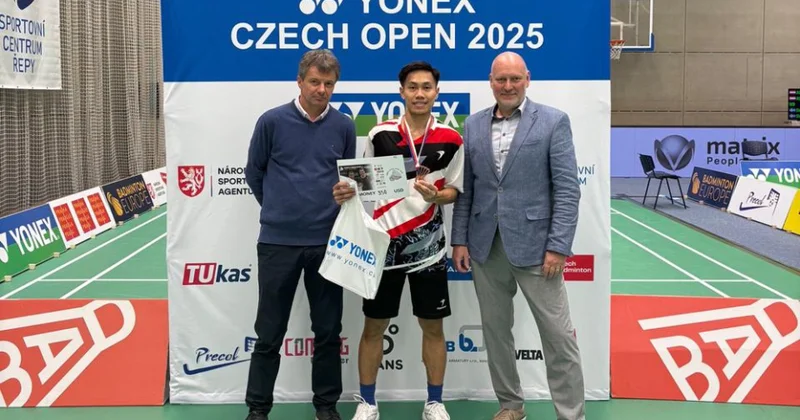 Azərbaycan badmintonçusu Çexiyada bürünc medal qazanıb