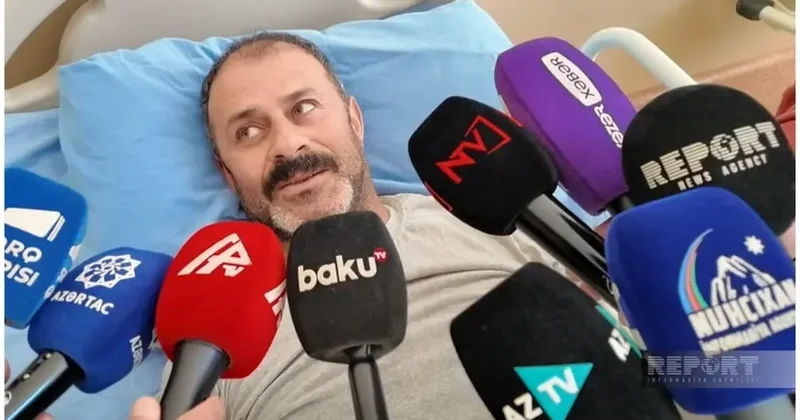“Can şirindir, başladıq boğuşmağa” Ayı hücumuna məruz qalan şəxs