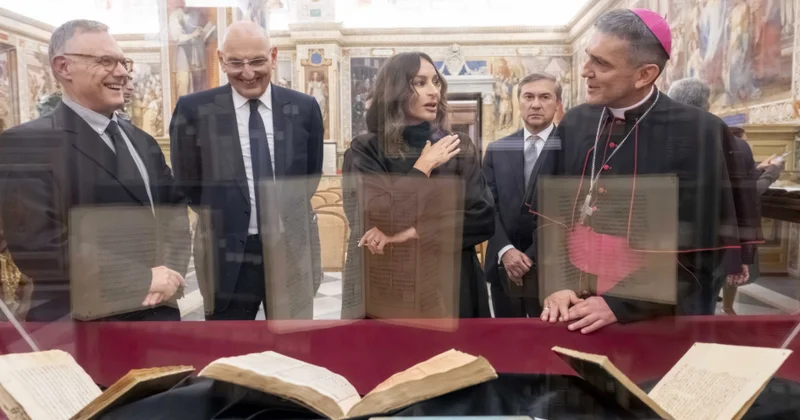 İtaliya mətbuatı Mehriban Əliyevanın Vatikana rəsmi səfərini geniş işıqlandırıb FOTO