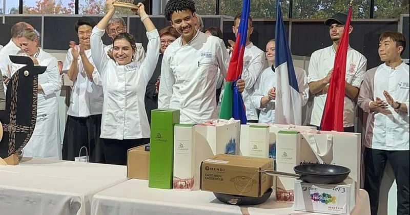 Fransız mətbəxinin ən yaxşı yeməyi üzrə Dünya Kubokunda azərbaycanlı aşpaz 2 ci yerə layiq görülüb