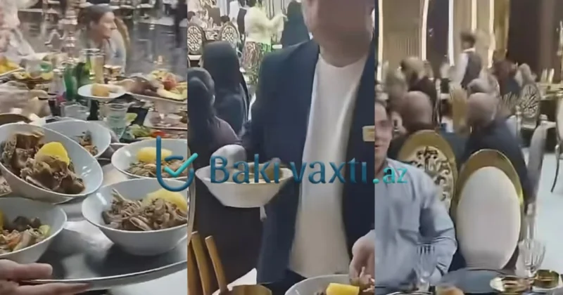 İylənmiş ət iddiası yayılan Çıraq şadlıq sarayında NƏ BAŞ VERİR? FOTOLAR