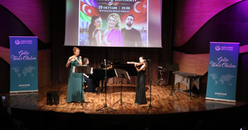 Bakıda Türkiyə Azərbaycan Dostluq Konserti keçirildi FOTOLAR