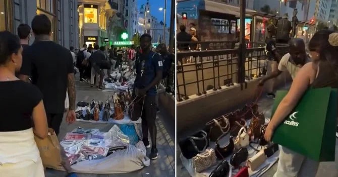 Lüks brend mağazalarını talan edib, küçələrdə satırlar