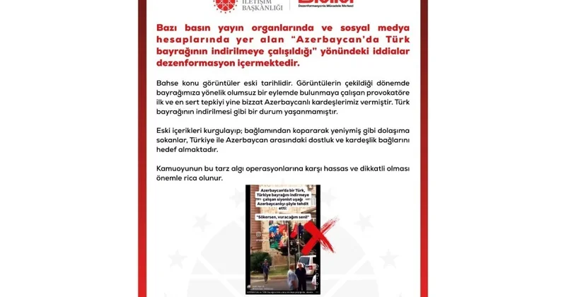 В Турции опровергли сообщения о попытке спустить турецкий флаг в Азербайджане
