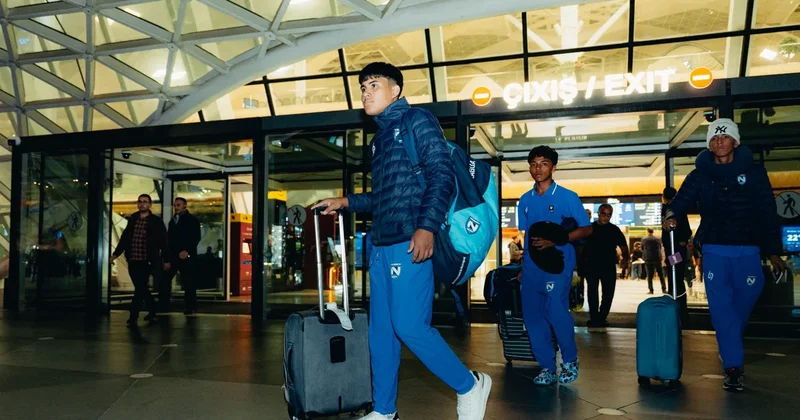 Сборная Никарагуа U 15 первой прилетела в Баку на чемпионат мира ФИФА
