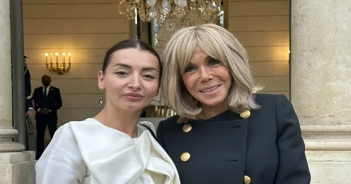 Leyla Abdullayeva Bricit Makronla görüşdü