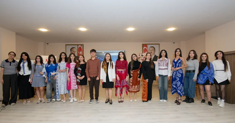 BMU da “Kəlağayı” kolleksiyası Özbəkistanlı qonaqların iştirakı ilə təqdim edilib