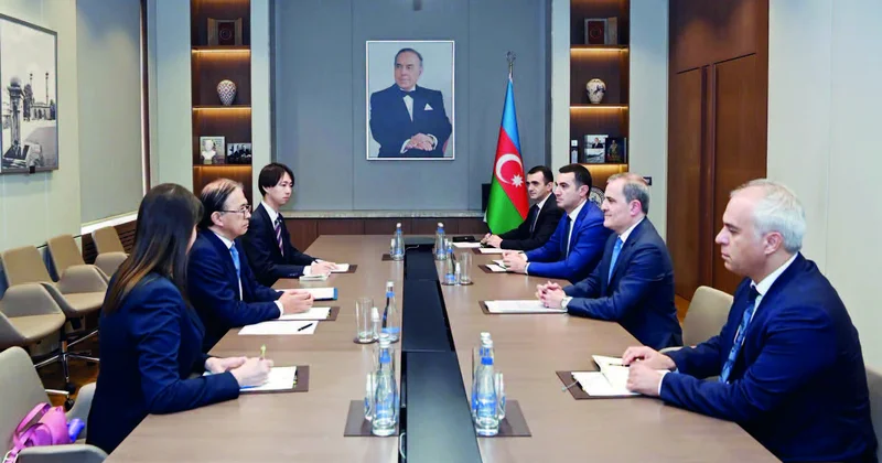 Yaponiya səfirinin vida görüşü