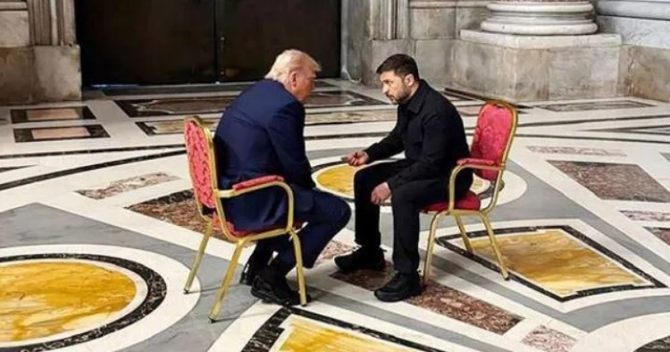 Tramp Zelenskiyə sülh danışıqları üçün başqa birini tapmağı təklif edib