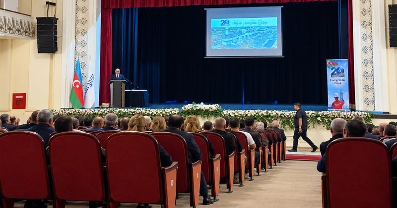 Mingəçevirdə 20 Oktyabr Energetiklər Gününə həsr olunmuş tədbir keçirilib