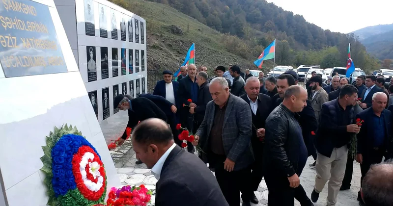 Laçının bu kəndində şəhidlərin xatirə kompleksinin açılışı oldu... İşğaldan 33 il sonra FOTOLAR