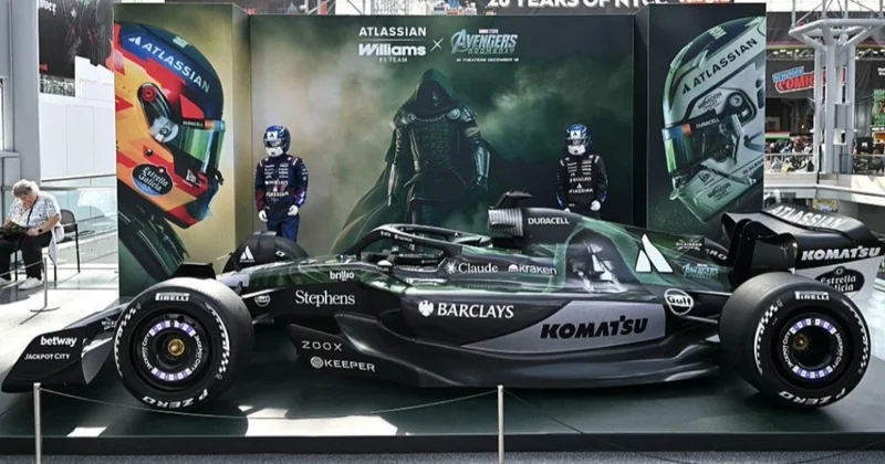 “Formula 1” və Marvel dən qeyri adi layihə: Williams Doktor Dum üslubunda bolid təqdim etdi FOTO
