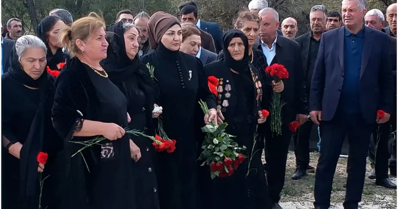 Laçında şəhidlərin xatirəsinə ucaldılmış abidə kompleksinin açılışı oldu