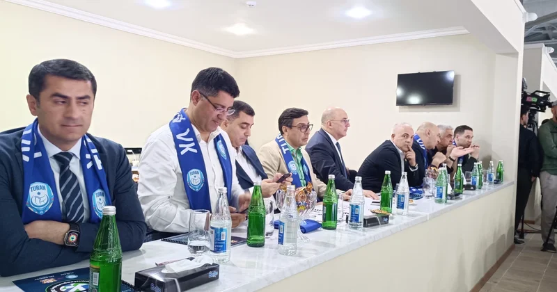 Nazir “Turan”ın Çempionlar Liqasındakı oyununu tribunadan izləyir VİDEO