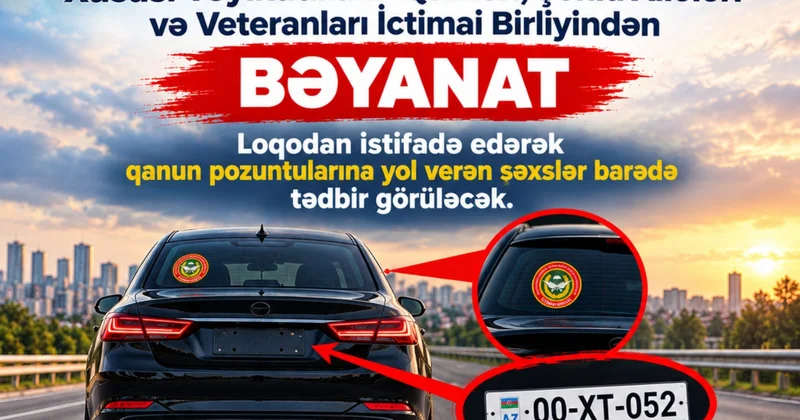 Xüsusi Təyinatlıların Qaziləri, Şəhid Ailələri və Veteranları İctimai Birliyi bəyanat yaydı