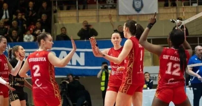 "Turan" voleybol klubu ÇL də ilk qələbəsini qazandı