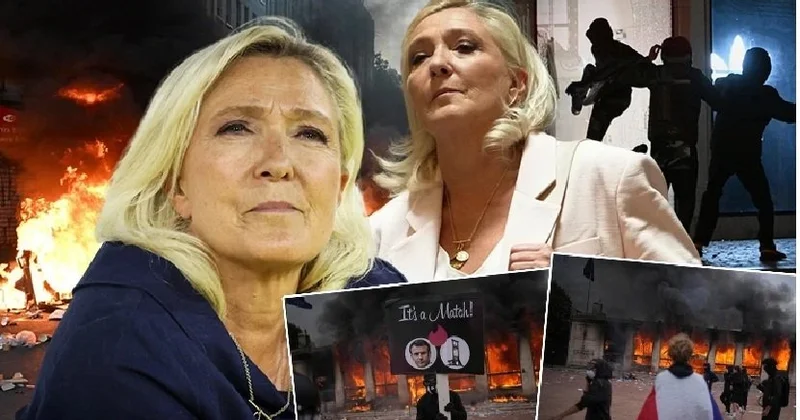 Fransada etiraz dalğasının pərdəarxası: Le Pen hakimiyyətə gələ bilər?