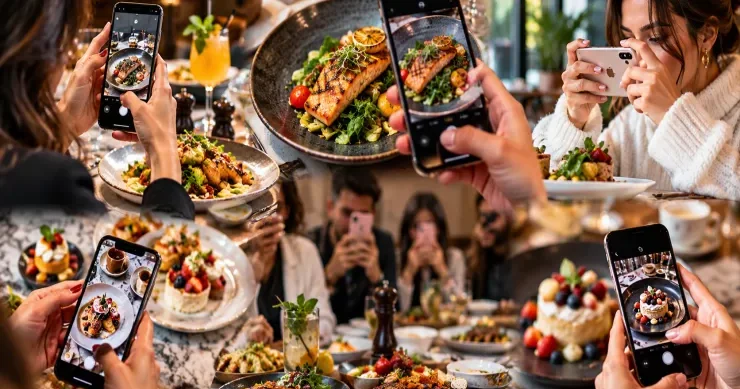 Restorana əsas foto çəkdirməyə gedənlər Yeməyi müştəri yeyir, yoxsa sosial şəbəkə?